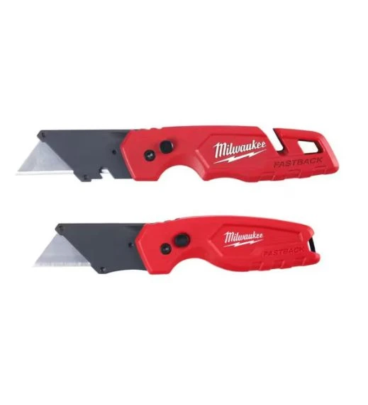 Milwaukee Fastback Folding Utility Knife (2-Pack)